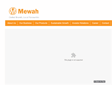 Tablet Screenshot of mewahgroup.com
